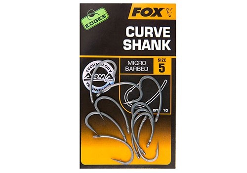 Udica Fox Edges Curve Shank s Protihrotom 10kom