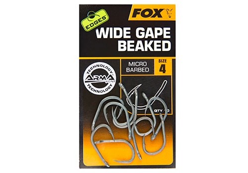 Udica Fox Edges Wide Gape Beaked s Protihrotem 10kom