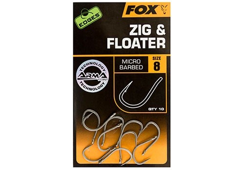 Udica Fox Edges Zig & Floater s Protihrotem 10kom