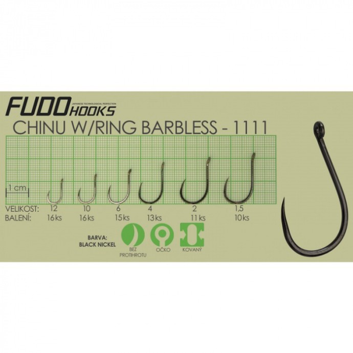 Udica Fudo Chinu Ringed Barbless