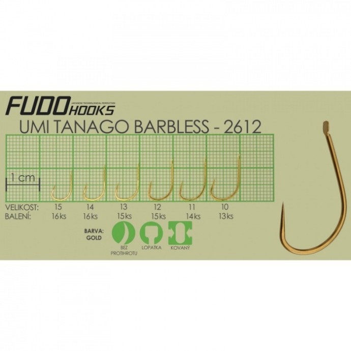 Udica Fudo Umi Tanago Barbless
