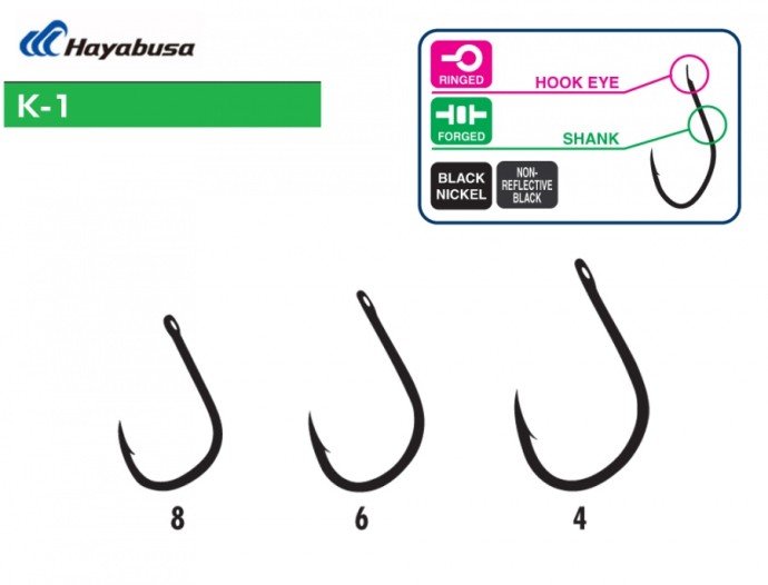 Udica Hayabusa Hooks Model K1 10kom
