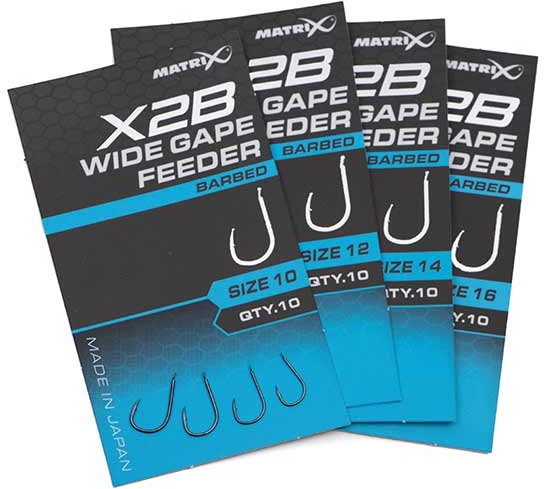 Udica Matrix X2B Wide Gape Feeder Barbed