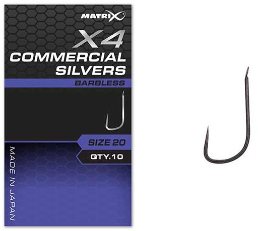 Udica Matrix X4 Commercial Silvers Barbless