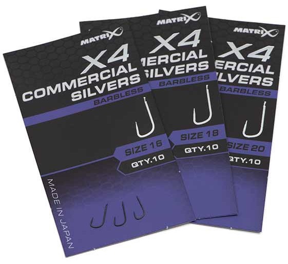 Udica Matrix X4 Commercial Silvers Barbless