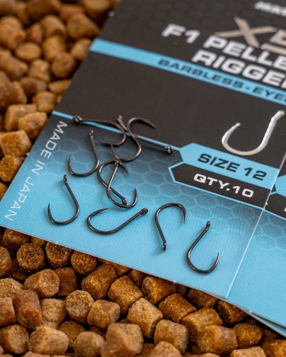Udica Matrix X5 F1 Pellet Rigger Barbless - Eyed