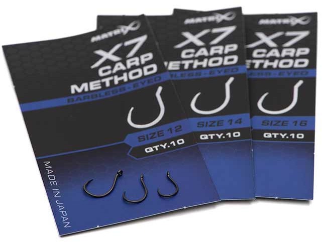 Udica Matrix X7 Carp Method Barbless - Eyed