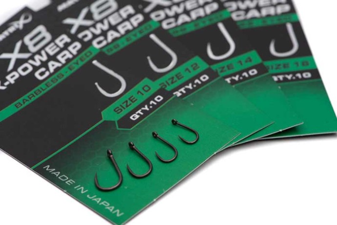 Udica Matrix X8 X-Power Carp Barbless - Eyed