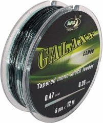 Ujímaný Šokový Vlasec Katran Galaxy Camo 5x12m