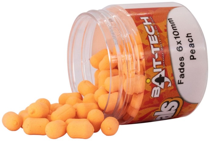 Umjetni mamac Wafters Bait-Tech Criticals Fades Orange Peach 6x10mm 50ml