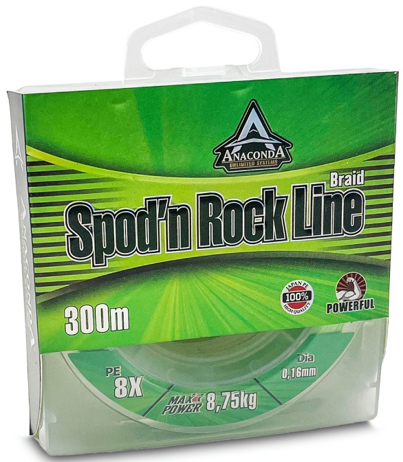 Upredenica Anaconda Spod‘n Rock Line Zelena 300m