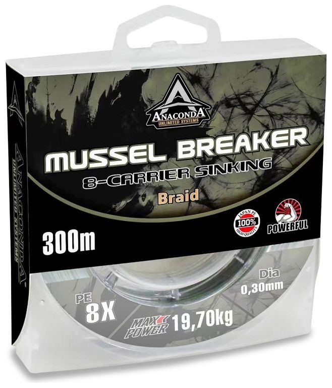 Upredenica Anaconda X8 Carrier Mussel Breaker 300m
