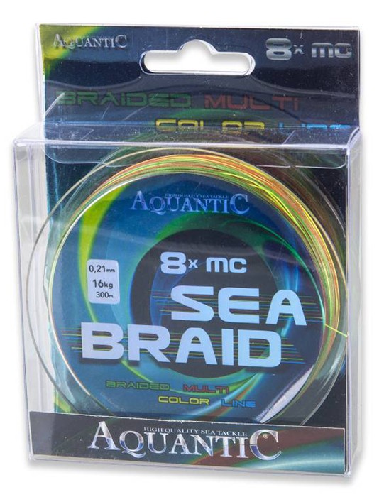 Upredenica Aquantic MC Sea-Braid Multicolor 300m