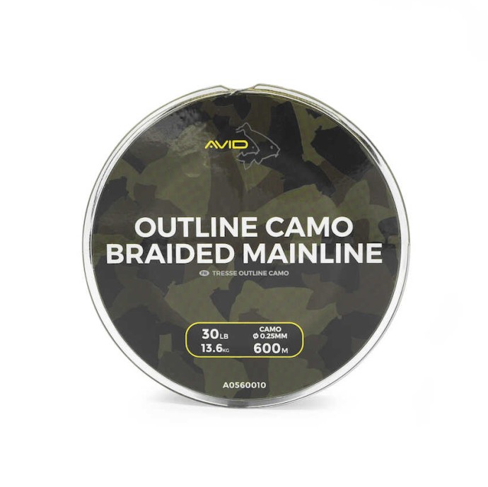 Upredenica Avid Carp Outline Camo Braided Mainline