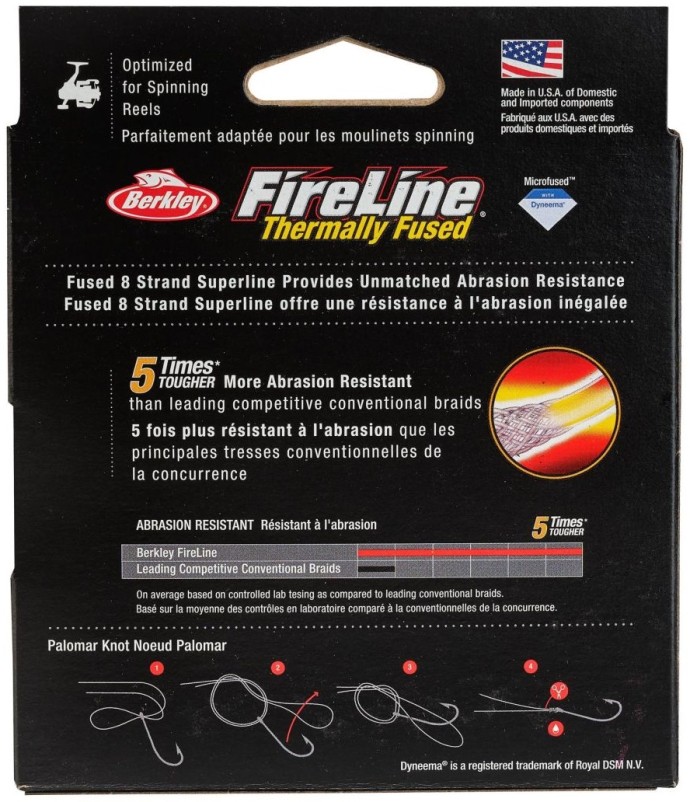 Upredenica Berkley Fireline Fused Original Crystal 300m