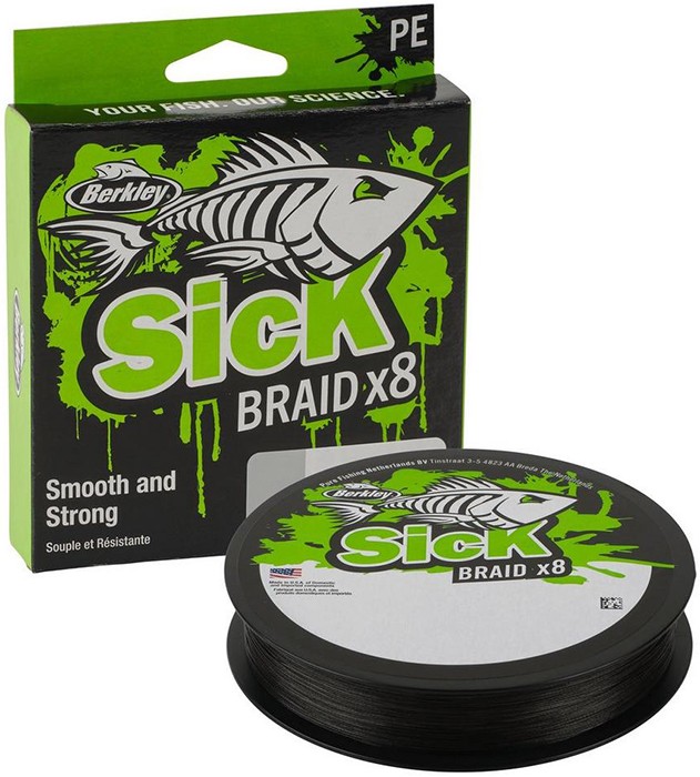 Upredenica Berkley Sick Braid x8 Black
