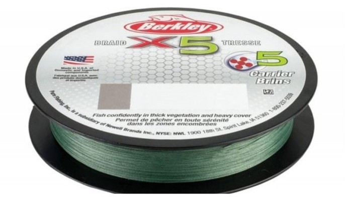 Upredenica Berkley X5 Low Vis Green 150m