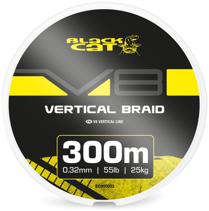 Upredenica Black Cat V8-Line 300m Zelena/Žuta