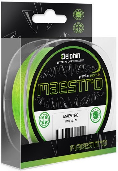 Upredenica Delphin Maestro Fluo Zelena 150m