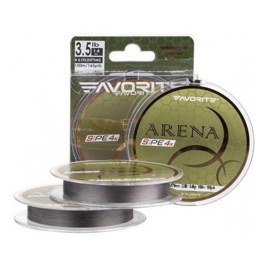 Upredenica Favorite Arena PE 4 Silver Grey 150m