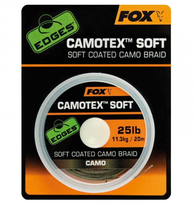 Upredenica Fox Edges Camotex Soft Coated Camo Braid 20m