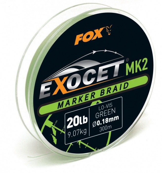 Upredenica Fox Exocet MK2 Marker Braid 0,18mm/9kg 300m