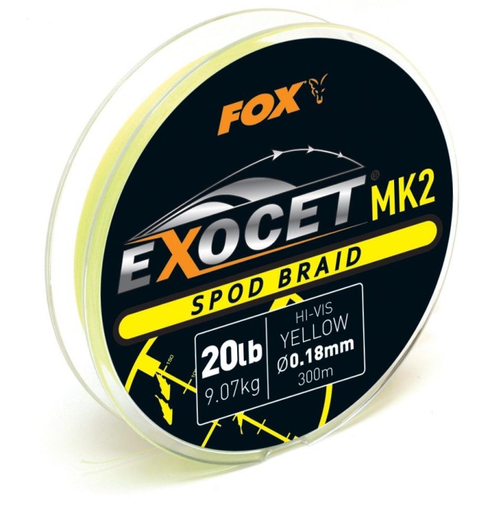 Upredenica Fox Exocet MK2 Spod Braid 0,18mm/9kg 300m