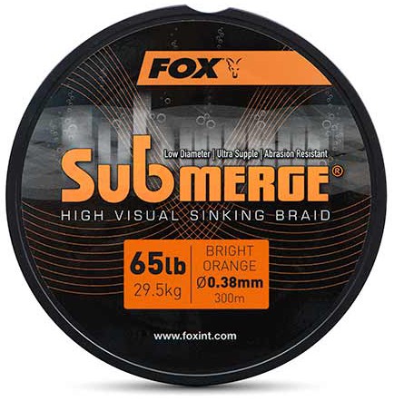 Upredenica Fox Submerge Orange Sinking Braid 300m
