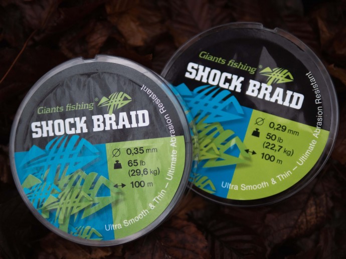 Upredenica Giants Fishing Shock Braid 100m Zelena
