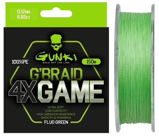 Upredenica Gunki G Braid 4X Game 150m