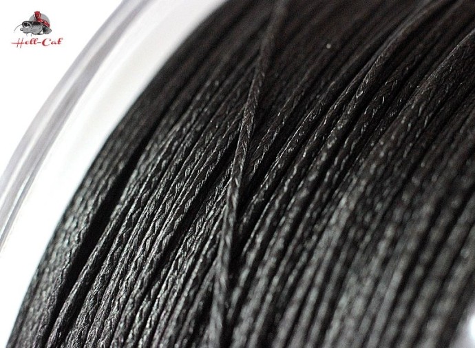 Upredenica Hell-Cat Round Braid Power Black 200m