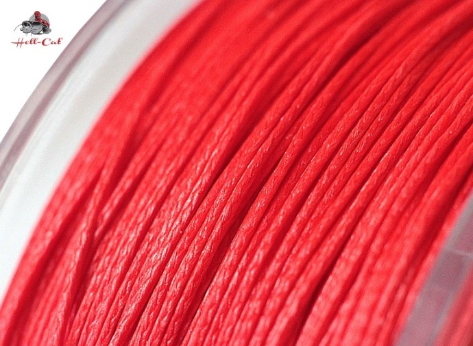 Upredenica Hell-Cat Round Braid Power Red 200m