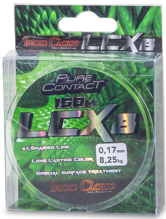 Upredenica Iron Claw LCX8 150m Zelena