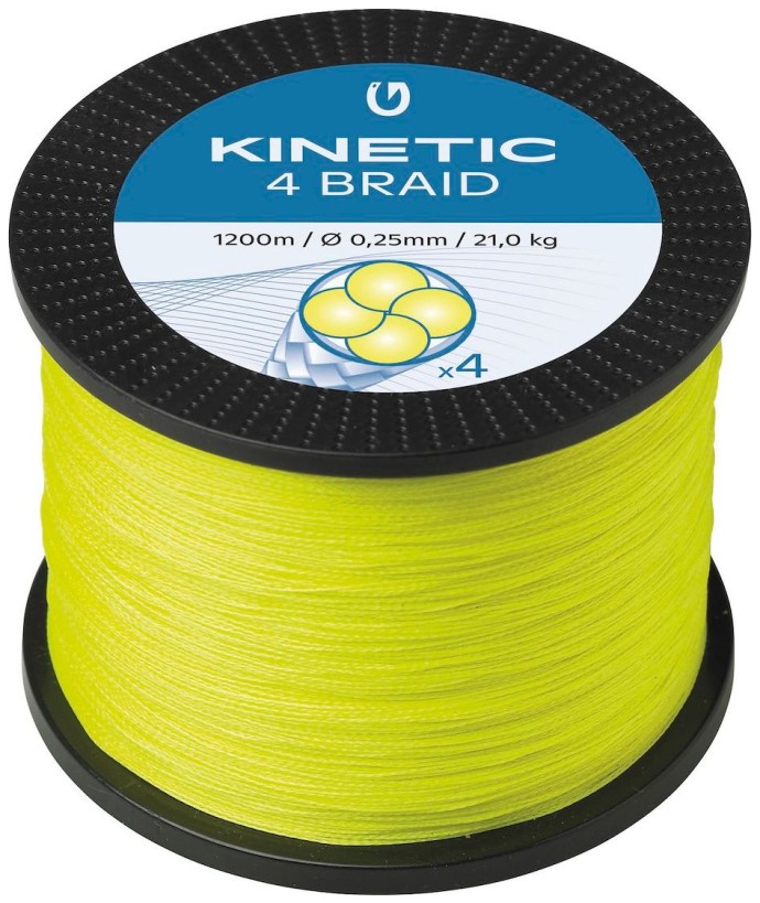 Upredenica Kinetic 4-Braid Dusty Green 1200m