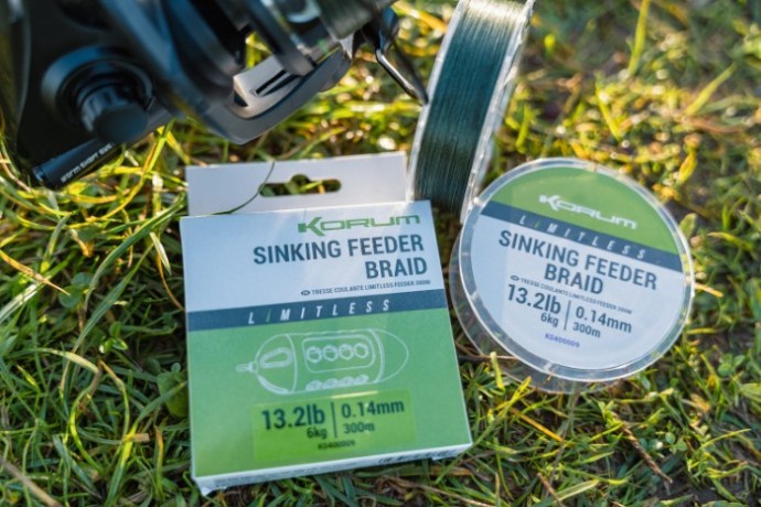Upredenica Korum Limitless Sinking Feeder Braid 300m