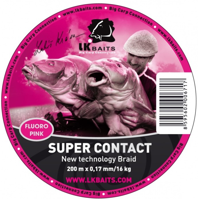 Upredenica LK Baits Super Contact Braid 0,17mm 16kg