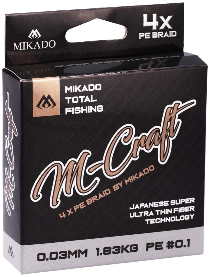 Upredenica Mikado M-Craft Braid Steel Gray 150m