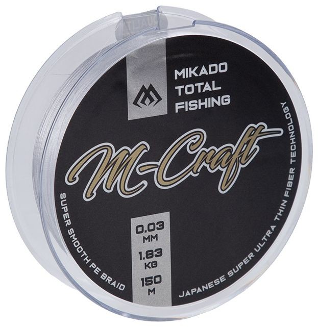 Upredenica Mikado M-Craft Braid Steel Gray 150m