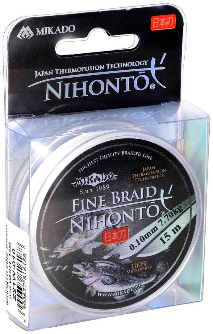 Upredenica Mikado Nihonto Fine Braid bijela 15m