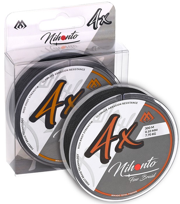 Upredenica Mikado Nihonto Fine Braid Black 300m