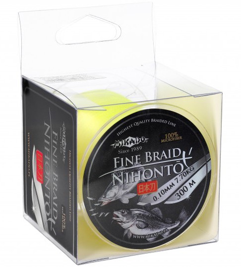 Upredenica Mikado Nihonto Fine Braid Fluo 300m