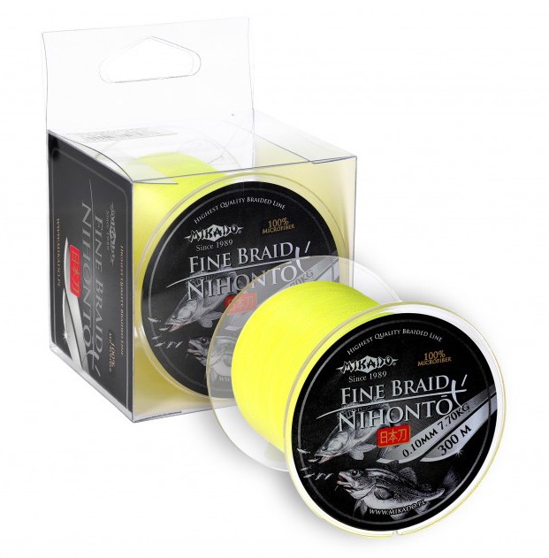 Upredenica Mikado Nihonto Fine Braid Fluo 300m