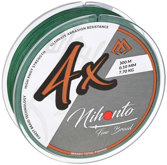 Upredenica Mikado Nihonto Fine Braid Green 300m