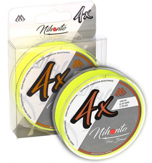 Upredenica Mikado Nihonto Fine Braid Yellow 150m