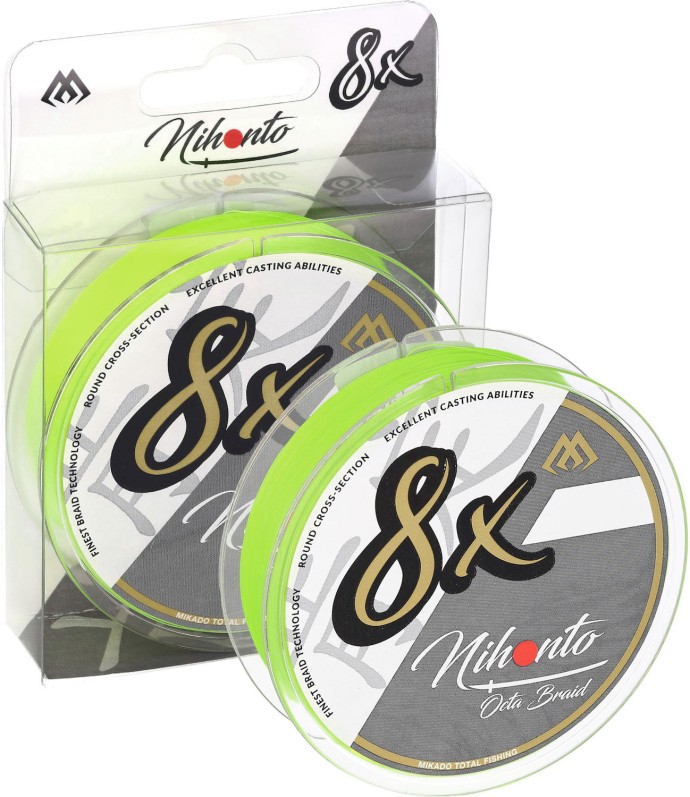 Upredenica Mikado Nihonto Octa Braid Fluo 150m