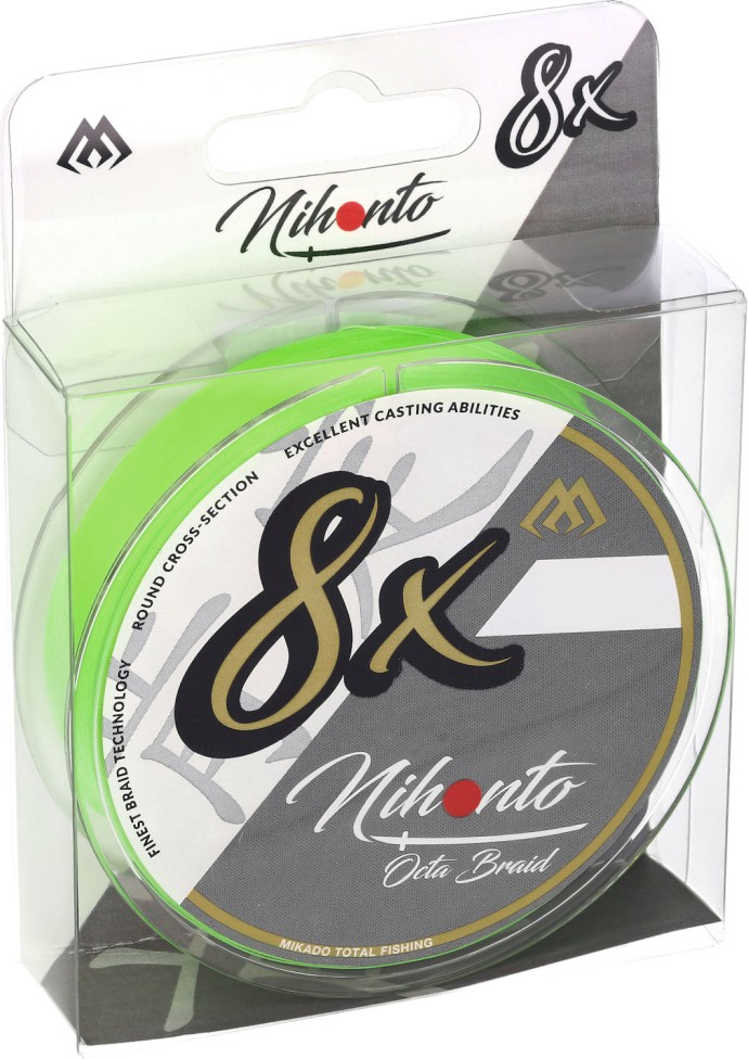 Upredenica Mikado Nihonto Octa Braid Fluo 150m