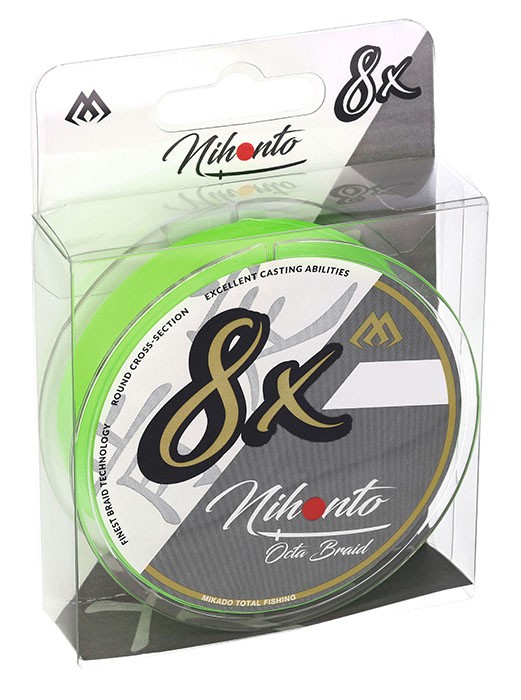 Upredenica Mikado Nihonto Octa Braid Fluo Yellow 300m