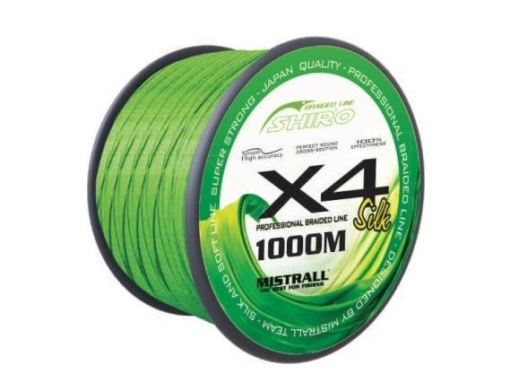 Upredenica Mistrall Shiro Braided Line X4 1000m
