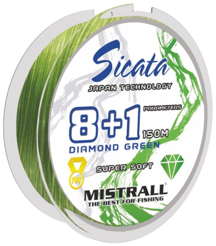 Upredenica Mistrall Sicata JGS X8+1 Zelena 150m