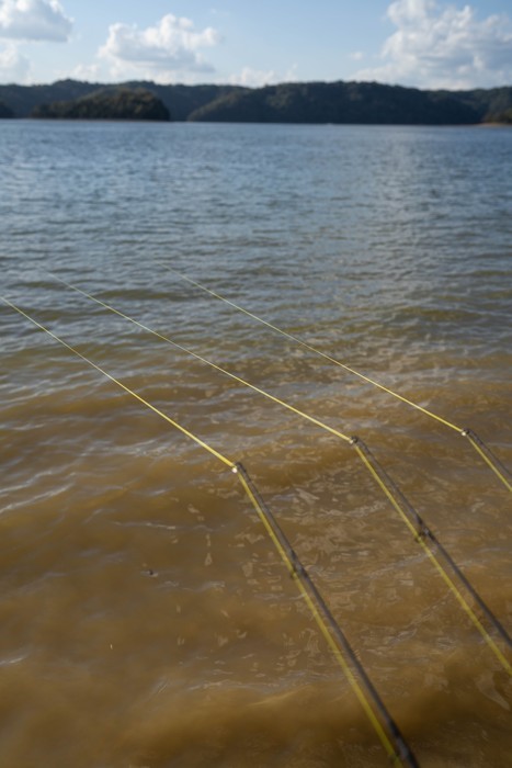 Upredenica Nash Baseline Sinking Braid UV Yellow 1200m